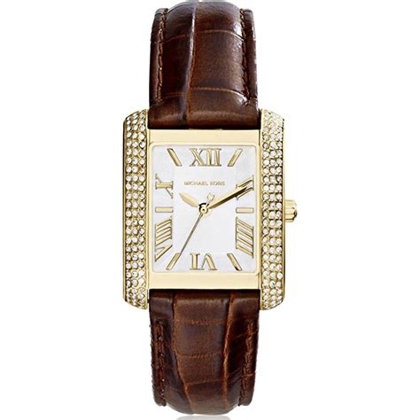 michael kors white chain link watch|Michael Kors emery watch.